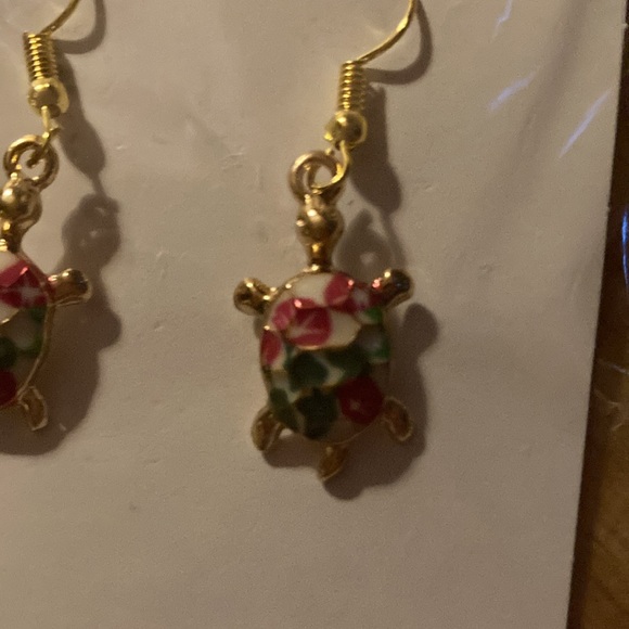 “Sea Turtle” earrings. - Picture 3 of 3